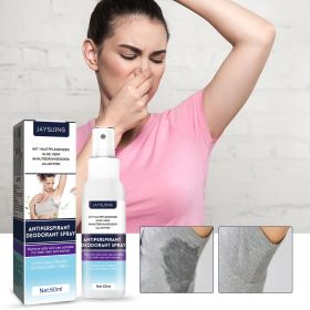 Jaysuing Underarm Deodorant Spray, Fresh Underarm Odor Portable Deodorant Anti-Perspirant Spray