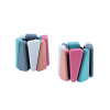 2pk Adjustable Ankle & Leg Weights - 2 lbs Pair - Iron - Blue