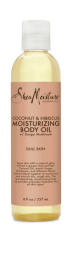 SheaMoisture Bath, Body & Massage Oil Coconut & Hibiscus for Dry Skin, 8 oz