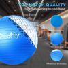 Yoga Ball Exercise Ball - Anti-Slip and Anti-Burst Workout Ball, Birthing Ball Fitness Ball with Quick Pump, Balance Ball Chair for Stability