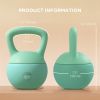 f18 lb Soft Kettlebell, Sand Filled Weight w/ Grip Handle, Kettlebell Weight for Full Body Workout and Strength Training