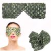 Natural Jade Face Eye Mask Hot/cold Stone Therapy Massage Tool Home Beauty SPA Salon Skincare Beauty Massager