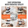 Chiropractic Massager, 400-4600rpm Variable Speed Professional Vibrating Massager, Handheld Chiropractic Orbital Body Massager for Back, Neck