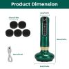 Anti Cellulite Massager Handheld Vacuum Suction Cupping Kit Beauty Tool with 12 Suction Mode 12 Heating 20Mins Auto-Off One-Key Pressure Release for A