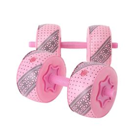 Water Filled Dumbbells Set for Women, Travel Weights Adjustable Up to 3~12 Lbs for Yoga Training Exercise Fitness (Weights: Pink Dumbbell Lace)